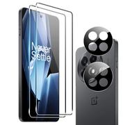 Heioloo 4 Pezzi Pellicola Protettiva per Oneplus 13R 5G, 2 Pezzi Pellicola Protettiva Morbida + 3 Pezzi Fotocamera Vetro Temperato,Senza Bolle,HD - Anti-Graffio,TPU Pellicola