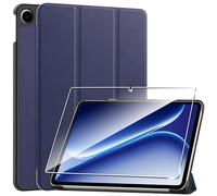 Heioloo Custodia per OnePlus Pad Go 2 12.1" 2025 Cover in Pelle Case, + [1 Pezzi] Vetro Temperato Pellicola Protettiva [Auto Svegliati/Sonno][Supporto Funzione ] [Anti-Scratch]