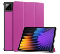 Heioloo Custodia per Xiaomi Pad 7/7 Pro 11.2" Cover in Pelle Case, Slim Stand Cover Protettiva Shell con Auto Sonno/Veglia, [Supporto Funzione ] [Anti-Scratch] Viola