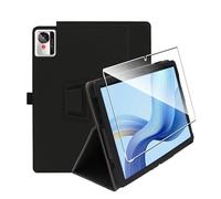 Heioloo Custodia per ZTE nubia Pad Pro 2025 Cover in Pelle Case, + [1 Pezzi] Vetro Temperato Pellicola Protettiva [Auto Svegliati/Sonno][Supporto Funzione ] [Anti-Scratch]