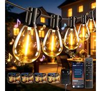HeiPard Catena Luminosa Esterno Elettrica 10 metri, Luci da Esterno LED