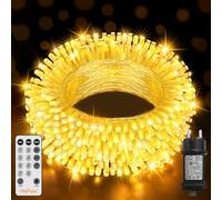 HeiPard Catena Luminosa Esterno Interno 10M, Luci Albero Natale Esterno