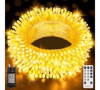HeiPard Catena Luminosa Esterno Interno 15M, Luci Albero Natale Esterno