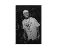 HEISAN Poster con stampa artistica di Peso Pluma Art alla moda con cantante alla moda, poster da appendere alla parete, decorazione per la famiglia, 50 x 75 cm