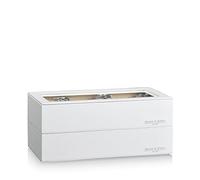 HEISSE & SÖHNE SEIT 1976® Set di scatole per orologi Mirage XL, crema, 18 x 35 x 16