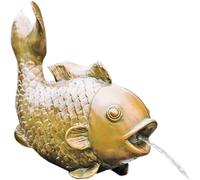 Heissner Figura Decorativa per Laghetto a Forma di Pesce Grande - 43 x 18 x 29 cm