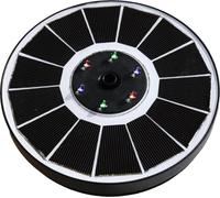 Heissner Fontana Solare Ø 16 cm con LED - 120 - 220 l/h