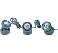 Heissner Set da 3 LED Spot Subacquei con Trasformatore - 1 set