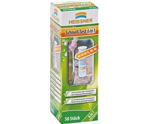 Heissner Set Test Rapido per Acqua del Laghetto 6 in 1 - 1 pz.