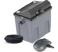 HEISSNER Sistema di Filtrazione per Laghetto - Aqua Craft Eco FPU10100-00 - 3.300 l/h