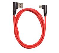 Heitech, cavo di ricarica USB A/<=> USB Micro-B su spina angolare 90 g, 1 m