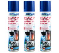 Heitmann Backofen- Griglia & Vetro Caminetto Detergente 3 x 400 ML -haftet