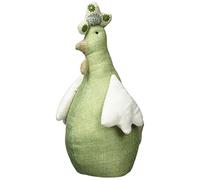 Heitmann DECO 62898 tuer Windstopper Pollo, plastica, Verde, 16 x 18 x 30 cm