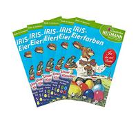 Heitmann Eierfarben Iris 4102AMZ - Set di 5 Colori per Uova da Cucina