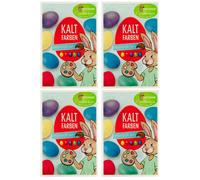 Heitmann Pastiglie Kaltfarben 8 x 5 Pezzo Uova Colorare Pasqua -kinderleicht