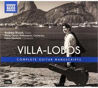 Heitor Villa-Lobos Villa-Lobos: Complete Guitar Manuscripts (CD) Album