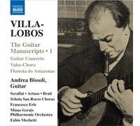 Heitor Villa-Lobos Villa-Lobos: The Guitar Manuscripts - Volume 1 (CD) Album