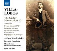 Heitor Villa-Lobos Villa-Lobos: The Guitar Manuscripts - Volume 3 (CD) Album