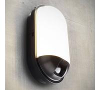 Heitronic Applique LED esterni Toledo, sensore di movimento Heitronic