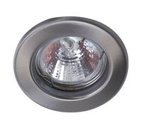 Heitronic Faretto da incasso a bassa tensione in acciaio inox MR16 fisso Heitronic