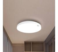 Heitronic Plafoniera LED Allrounder 1, colore di luce regolabile, sensore Heitronic