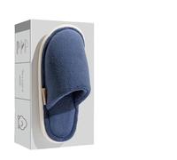 HEIWPMGY Ciabatte Uomo Invernali Pantofole di Cotone Maschile Autunno E Inverno Coppia di Case Plush di Peluche Non Slittanti-Verde Nascosto-42 43 I