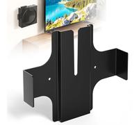 HEIWUKONG Supporto da parete per amplificatore Sonos, staffa di montaggio sottile in acciaio, design nascosto, presa sicura per amplificatore wireless Sonos, installazione dietro TV/parete/scrivania