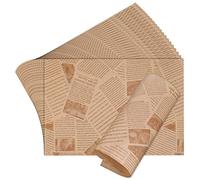 Hejo 100 Fogli Carta Alimentare,33x23cm Carta Cerata Ecologica,Vecchio Stile di Stampa,Ideale per Pane Panino Hamburger Patatine Fritte Cibo Confezione Regalo Cottura