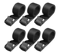 Hejo Cinghie di Fissaggio, 6PCS 40CM Cinghie di Fissaggio Corte, Lega Antiruggine Regolabile con Cinghie a Cricchetto a Sgancio Rapido per il Trasporto di Biciclette,Moto,Pacchi Bagagli