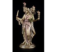 Hekate Figura - Dreigestalt - Wicca Magia Stregoneria Spirit Statua Veronese