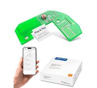 Hekatron Modulo Radio Basic X - Dispositivo Wireless Smart, Compatibile con Allarme Antifumo Hekatron Genius Plus X - Collegabili fino a 20 Allarmi Antifumo