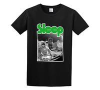 Hekdi Mens Tshirt Funny Sleep Band Stoner Doom Tee Shirts for Men Adult Size XL