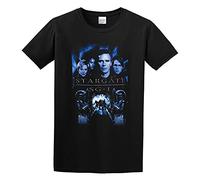 Hekdi Mens Tshirt Funny Stargate SG-1 Show Sg1 Stargate Command Tee Shirts for Men Adult Size M