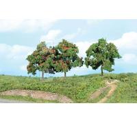 HEKI 1929 - 3 alberi di mele 13 cm Scala H0, TT, N