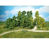 HEKI 1950 Confezione dieci alberi colore verde chiaro/scuro (altezza cm. 8-12)