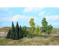 HEKI 1964 Confezione di 16 alberi e pini (altezza 5-11 cm)
