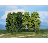 HEKI 1994 Confezione 4 alberi con fogliame verde chiaro e scuro e foglie (cm 18)