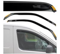 HEKO - Compatibile con Citroen Jumpy 2007-2016; Deflettori per Vetri Laterali; Anteriori; 2 pz; Deflettori d’Aria Antipioggia, Antiturbo, Oscurati, Aerodinamici; Installazione Rapida e Semplice