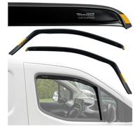 HEKO - Compatibile con Fiat Scudo 2022+ Deflettori per Vetri Laterali; Anteriori; Due pezzi; Deflettori d’Aria Antipioggia, Antiturbo, Oscurati, Aerodinamici; Installazione Rapida e Semplice