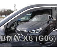 HEKO Deflettori Aria Antivento per BMW X6 III G06 5 Porte 2019- SET 2