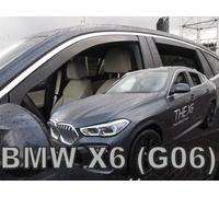 HEKO Deflettori Aria Antivento per BMW X6 III G06 5 Porte 2019- SET 4