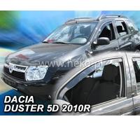 HEKO Deflettori Aria Antivento per DACIA DUSTER I 5 Porte 2010-2018 SET 2