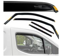 HEKO Deflettori aria antivento per FORD TRANSIT CONNECT 12-222021 | 4 Pezzi