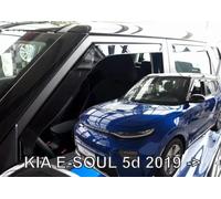 HEKO Deflettori Aria Antivento per KIA E-SOUL 5 Porte 2019- SET 4