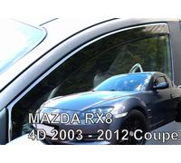 HEKO Deflettori Aria Antivento per MAZDA RX-8 4D 2003-2012 COUPE SET 2