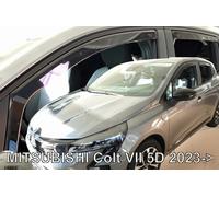 HEKO Deflettori Aria Antivento per MITSUBISHI COLT (VII gen) 5 Porte 2023- SET 4