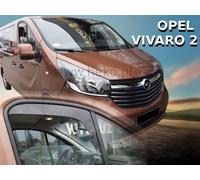 HEKO Deflettori Aria Antivento per RENAULT TRAFIC III 2014-(+OPK) SET 2