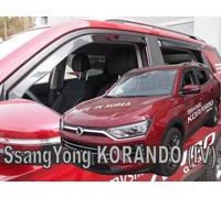 HEKO Deflettori Aria Antivento per SSANGYONG KORONDO IV 5 Porte 2019- SET 4