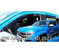 HEKO Deflettori Aria Antivento per VW AMAROK II 4D 2022- SET 4