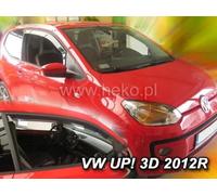 HEKO Deflettori Aria Antivento per VW Up 3 Porte 2011-